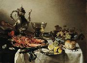 Willem Claesz. Heda Tafel mit Hummer oil painting reproduction